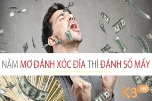 Mơ đánh xóc đĩa là điềm báo gì? Nên đánh số mấy cùng k8?