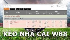 Kèo nhà cái w88 linh hoạt thanh toán, đa dạng kèo hấp dẫn