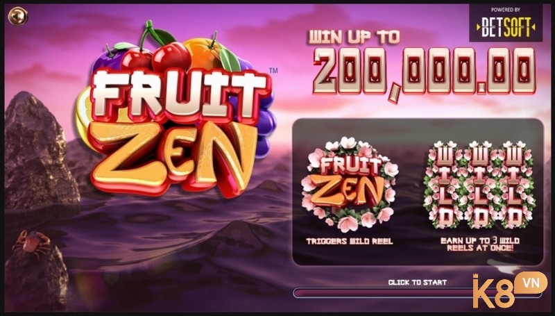 Hàng thành thanh toán trong Fruit Zen Hot