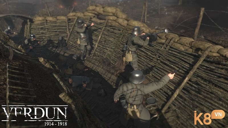 Lối chơi game Verdun kịch tính, đậm chất thế chiến