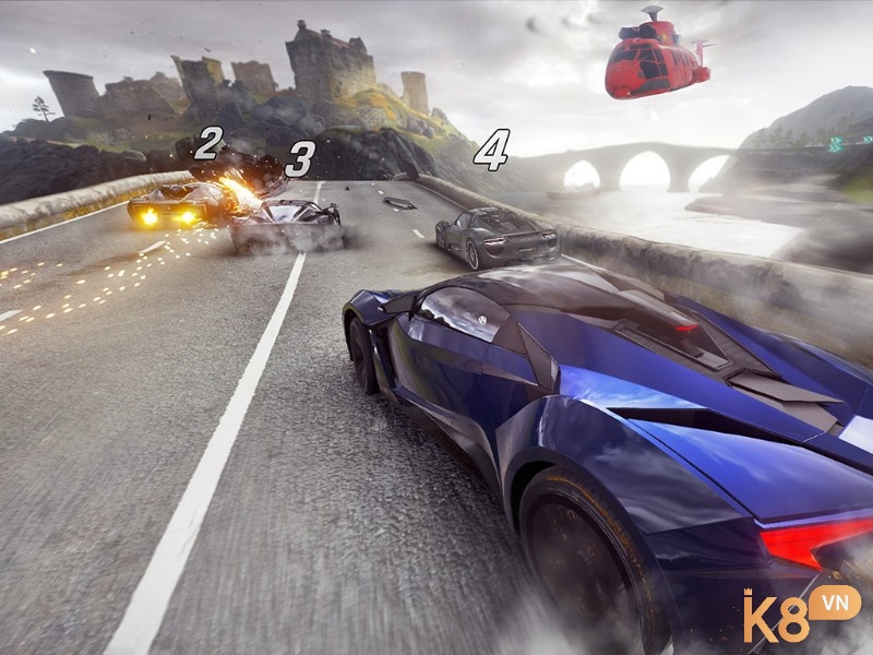 Âm thanh trong Game Asphalt 9 tuyệt vời