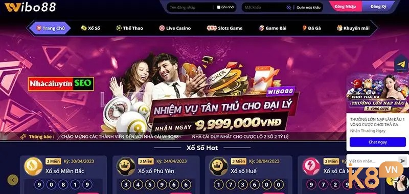 Đăng nhập Wibo88 chơi game cá cược thể thao đặc sắc