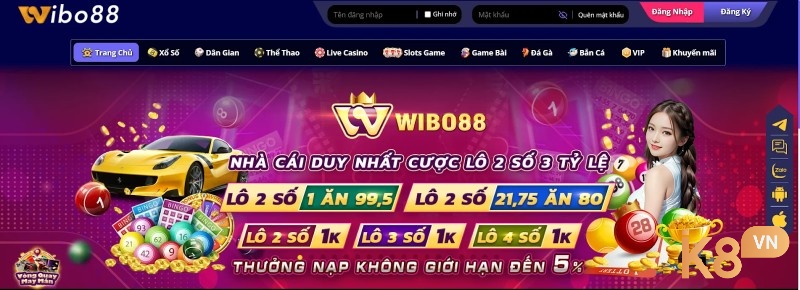 Tìm hiểu thương hiệu Wibo88 và cách đăng nhập Wibo88