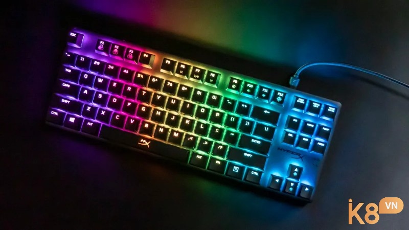 HyperX Alloy Origins Core phù hợp với các trò chơi yêu cầu tốc độ phản hồi nhanh