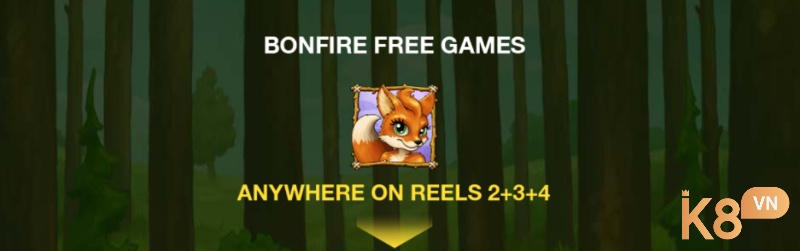 Vòng quay miễn phí Bonfire Free Games giúp anh em có cơ hội thắng lớn