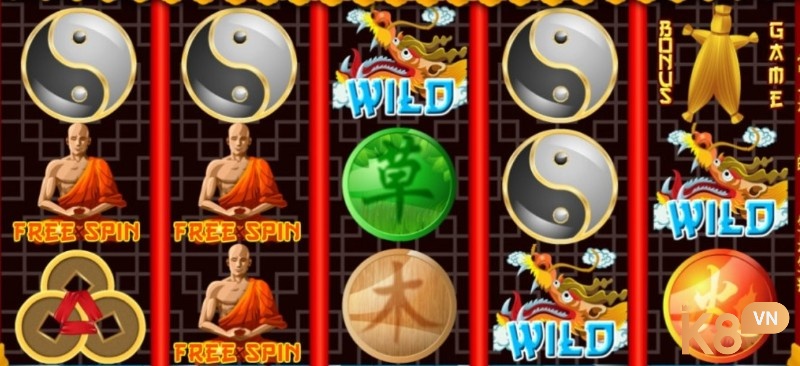 Rồng Trung Hoa là biểu tượng Wild trong game